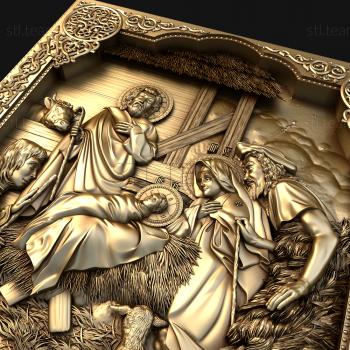 3D model Nativity (STL)